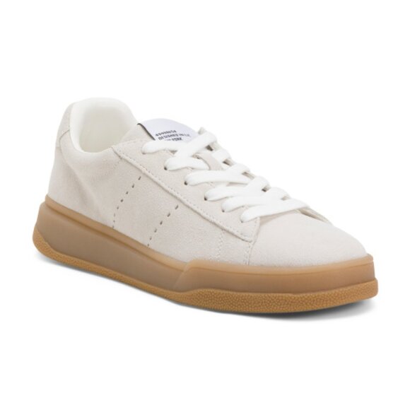 STEVE MADDEN Suede Strive Sneakers - Picture 1 of 3